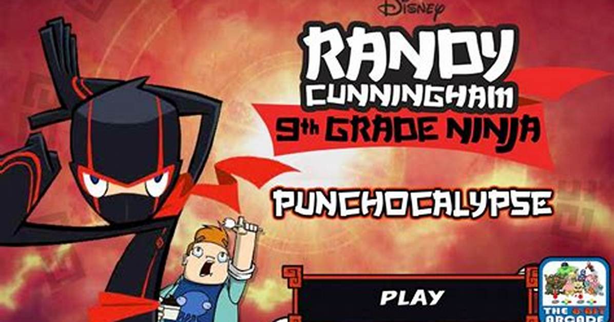 Randy Cunningham 9Th Grade Ninja Games