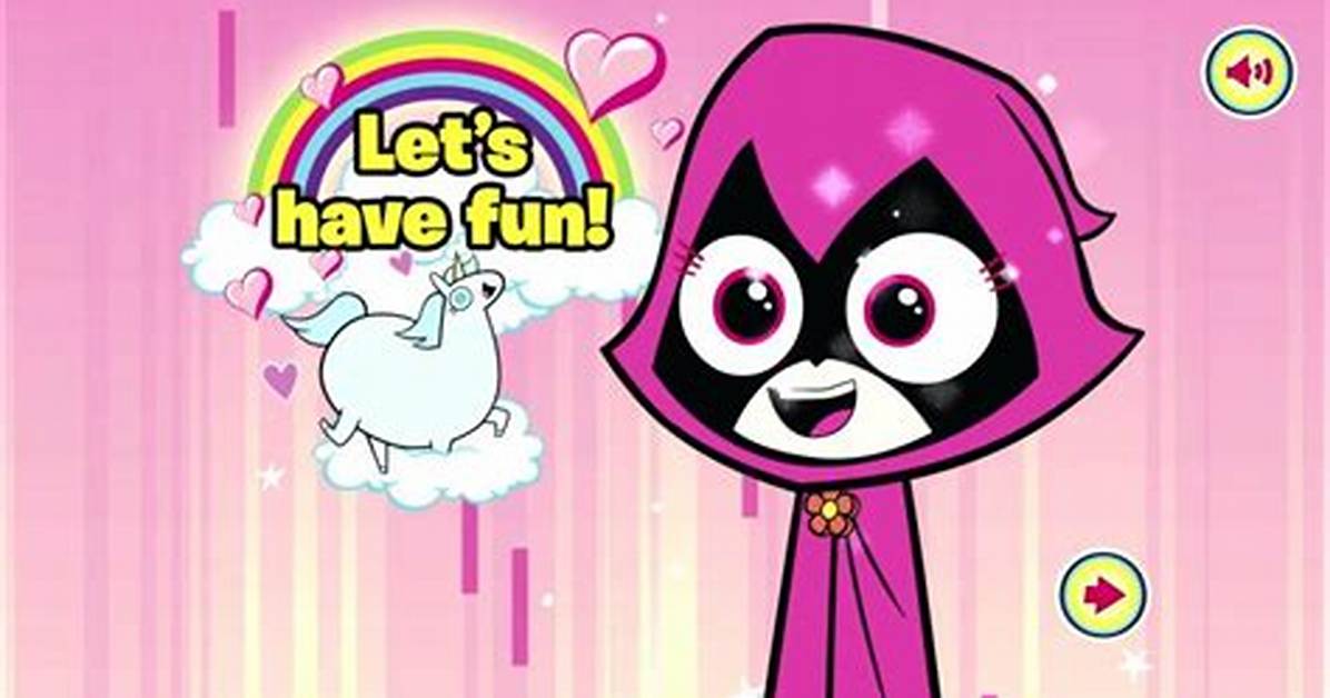 Raven's Rainbow Dreams - Teen Titans Go Games