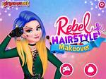 Rebel Hairstyle Makeover - Disney Princesses Games