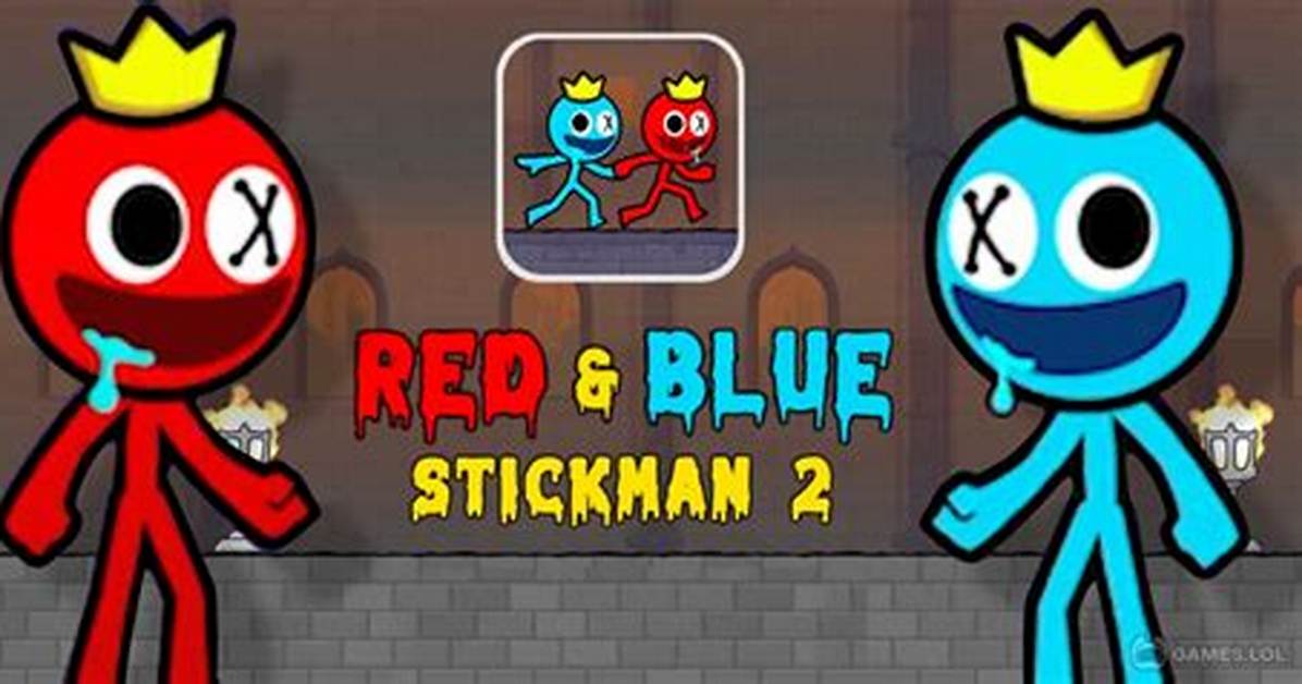 Red and Blue Stickman 2