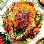Roast Turkey in Thanksgiving Day