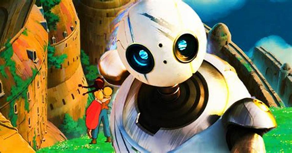 Robot Mickey in the Castle