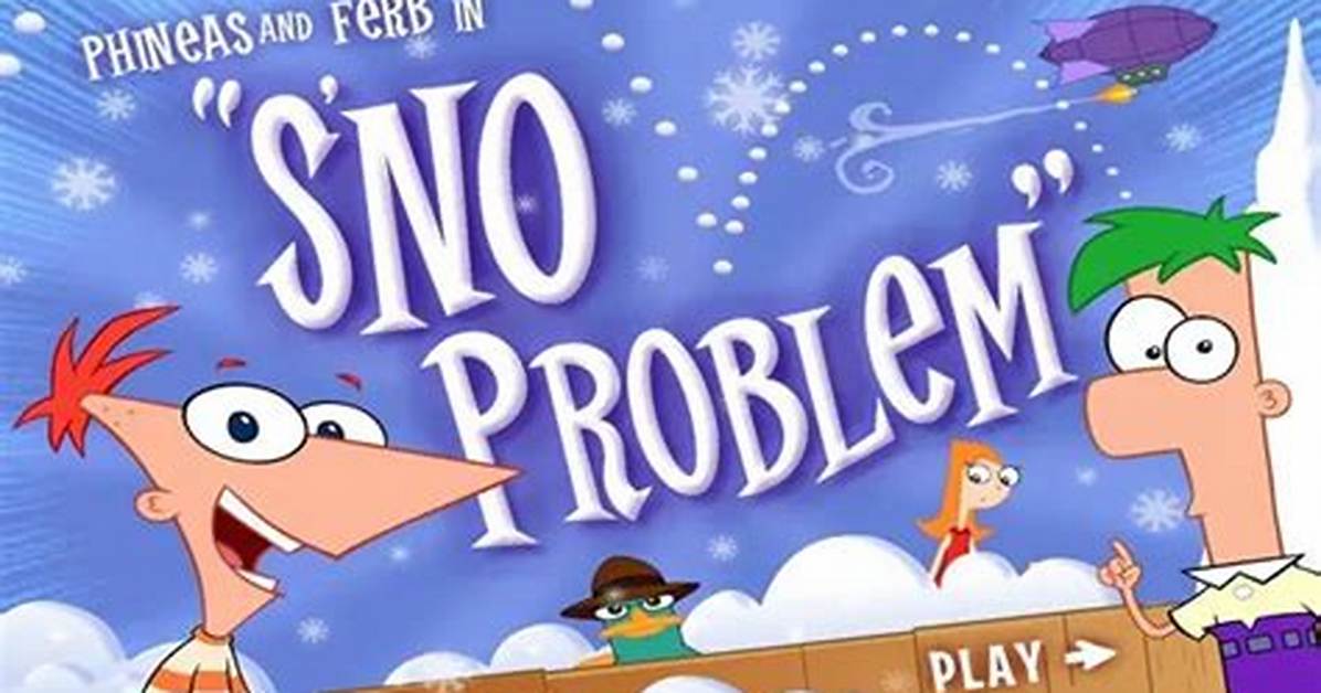S'no Problem - Phineas and Ferb Games