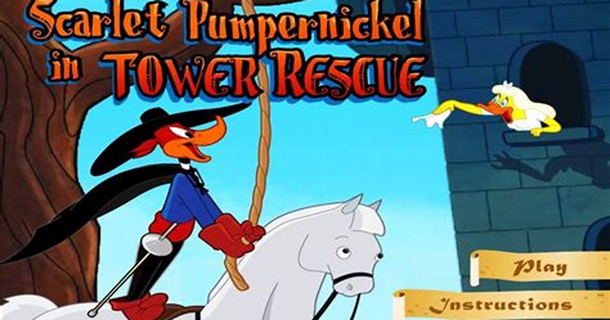 Scarlet Pumpernickel in Tower Rescue