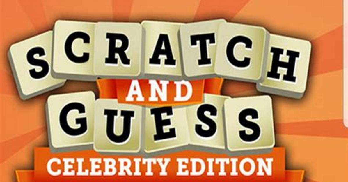 Scratch and Guess Celebrities - Trivia Games