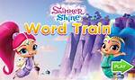 Shimmer and Shine Word Train