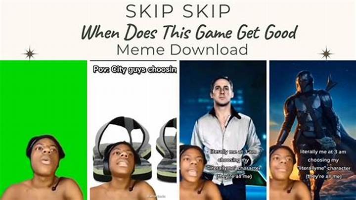 「Skip the Game Meme」とは？意味・起源・使い方を日本語で解説
