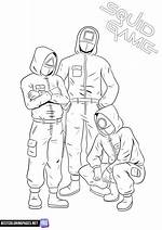 Squid Game Coloring Book - Play Squid Game Online for Free