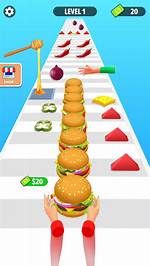 Stack the Burger - Skill Games