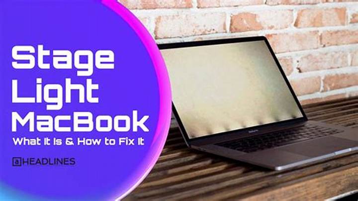 Stage Light Macbook Pro: What It Is, How It Works, and What to Buy