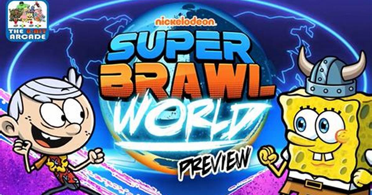 Super Brawl World - Nickelodeon Games