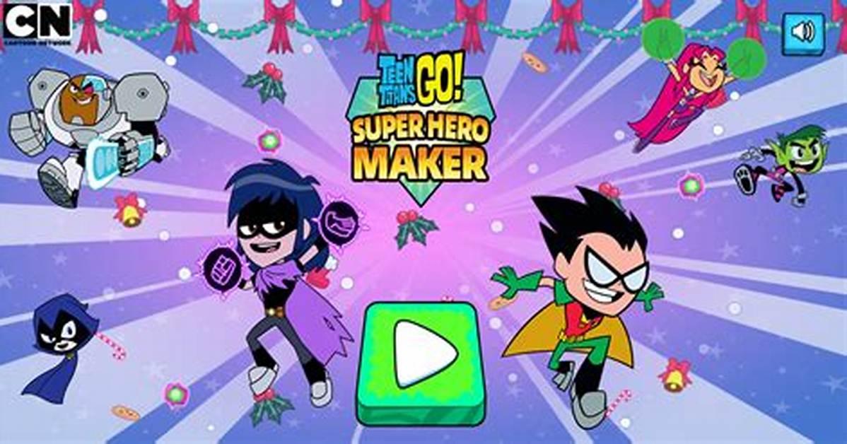 Teen Titans Go Super Hero Maker