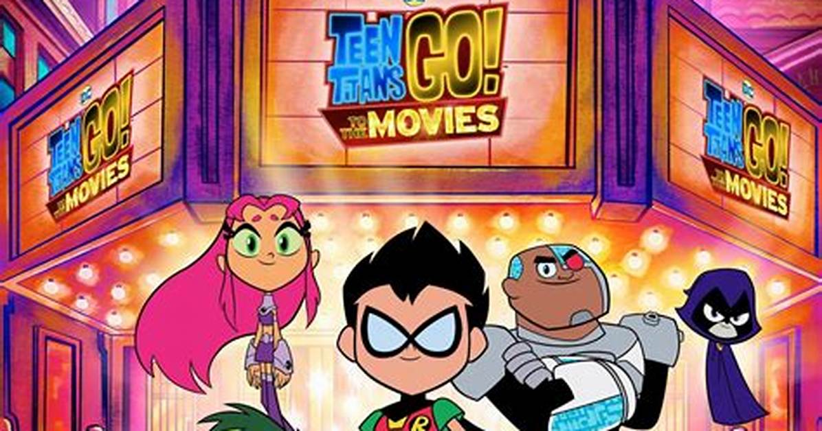 Teen Titans Go to the Movies 3 2 1 Action