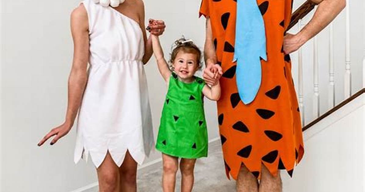 The Flintstones Family Dress Up