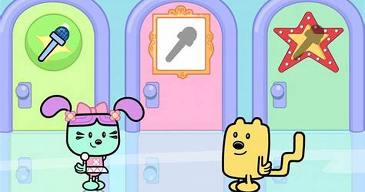 The Great Microphone Hunt - Wow Wow Wubbzy Games