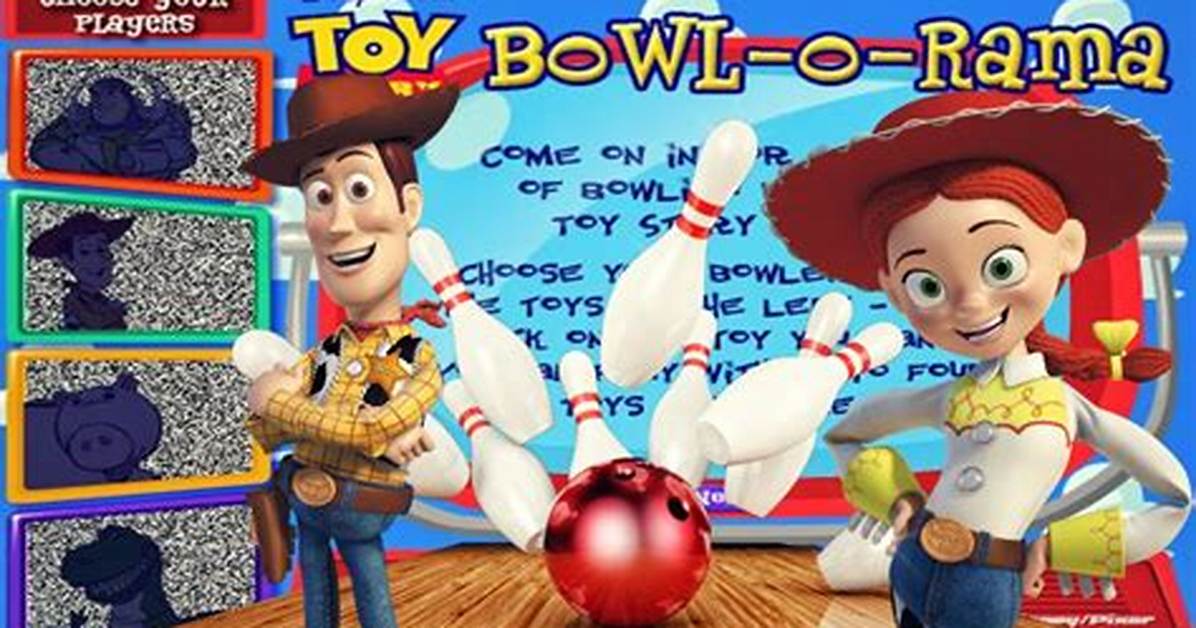 Toy Story Bowl-O-Rama - Toy Story Games