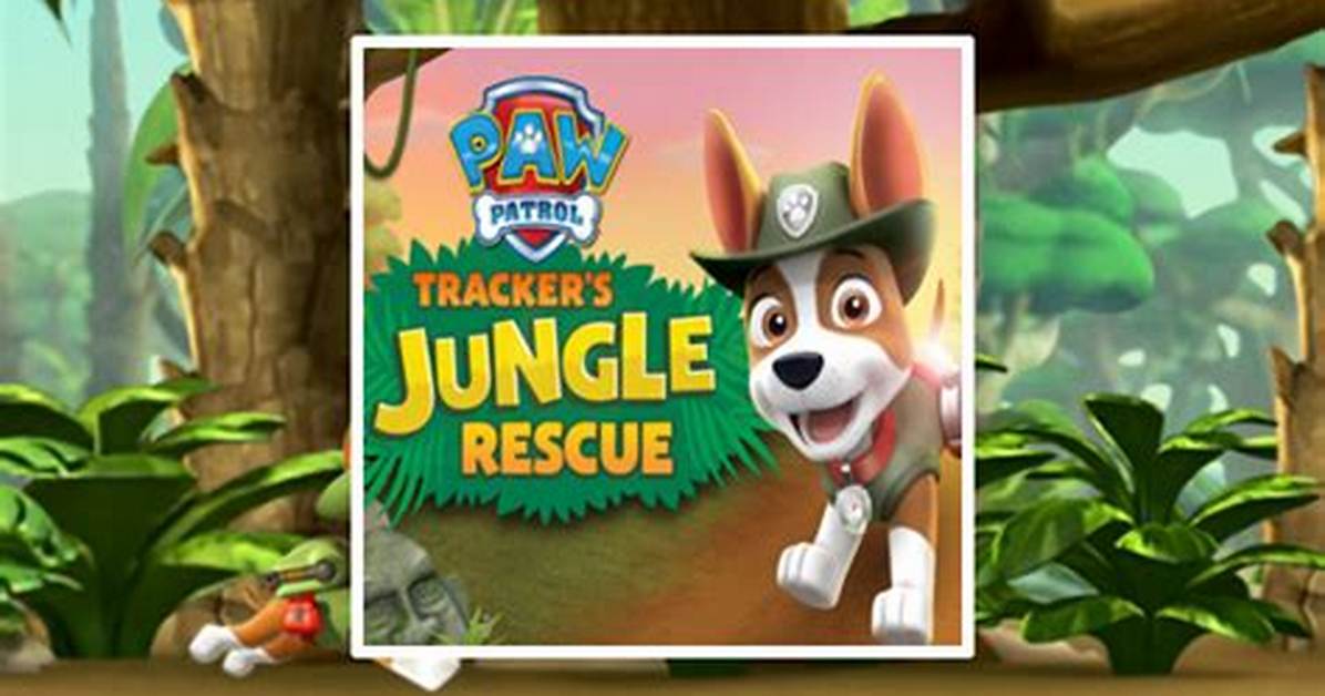 Tracker's Jungle Rescue - Paw Patrol Games