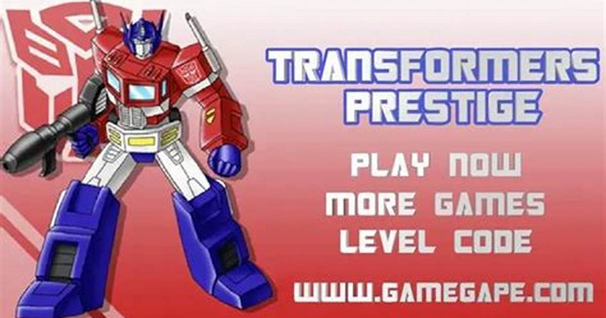Transformers Prestige - Transformers Games