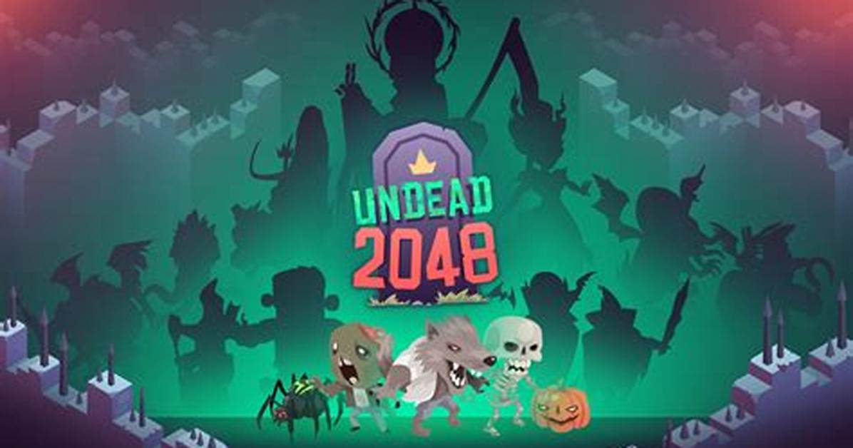 Undead 2048 - Halloween Games