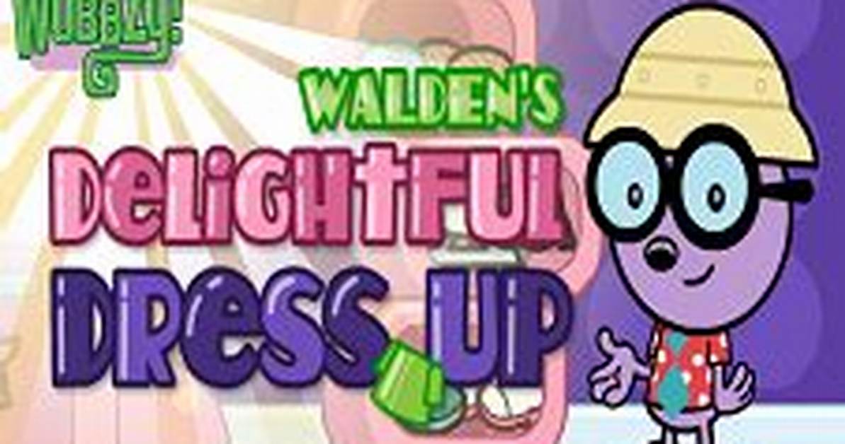 Walden's Delightful Dress up - Wow Wow Wubbzy Games