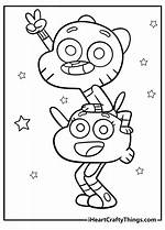 World of Gumball Coloring Game