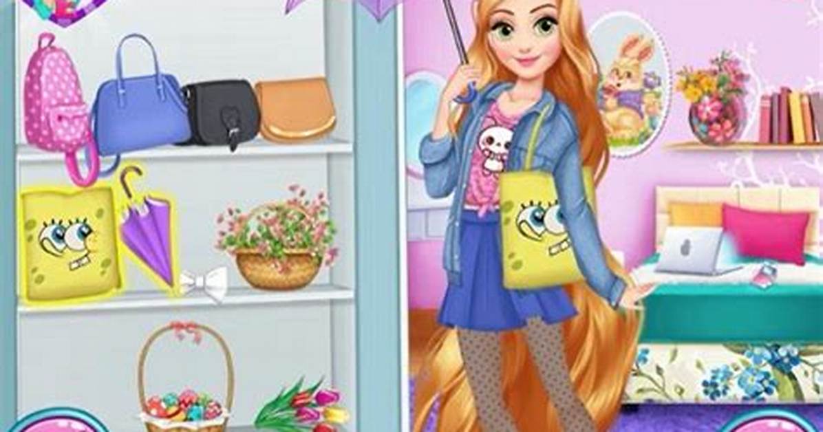 Year Round Fashionista: Rapunzel - Tangled Games